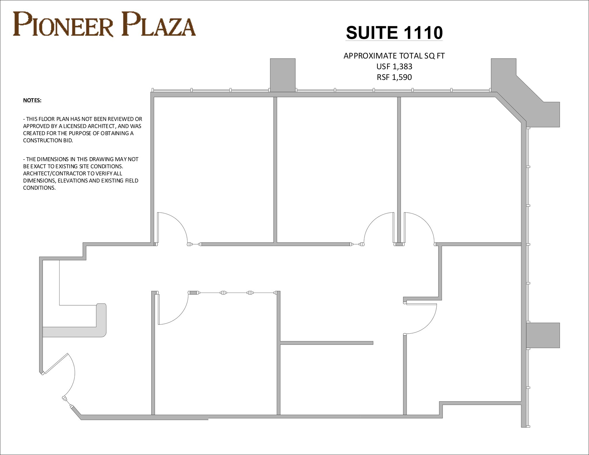 900 Fort Street Mall, Honolulu, HI à louer Plan de site- Image 1 de 1