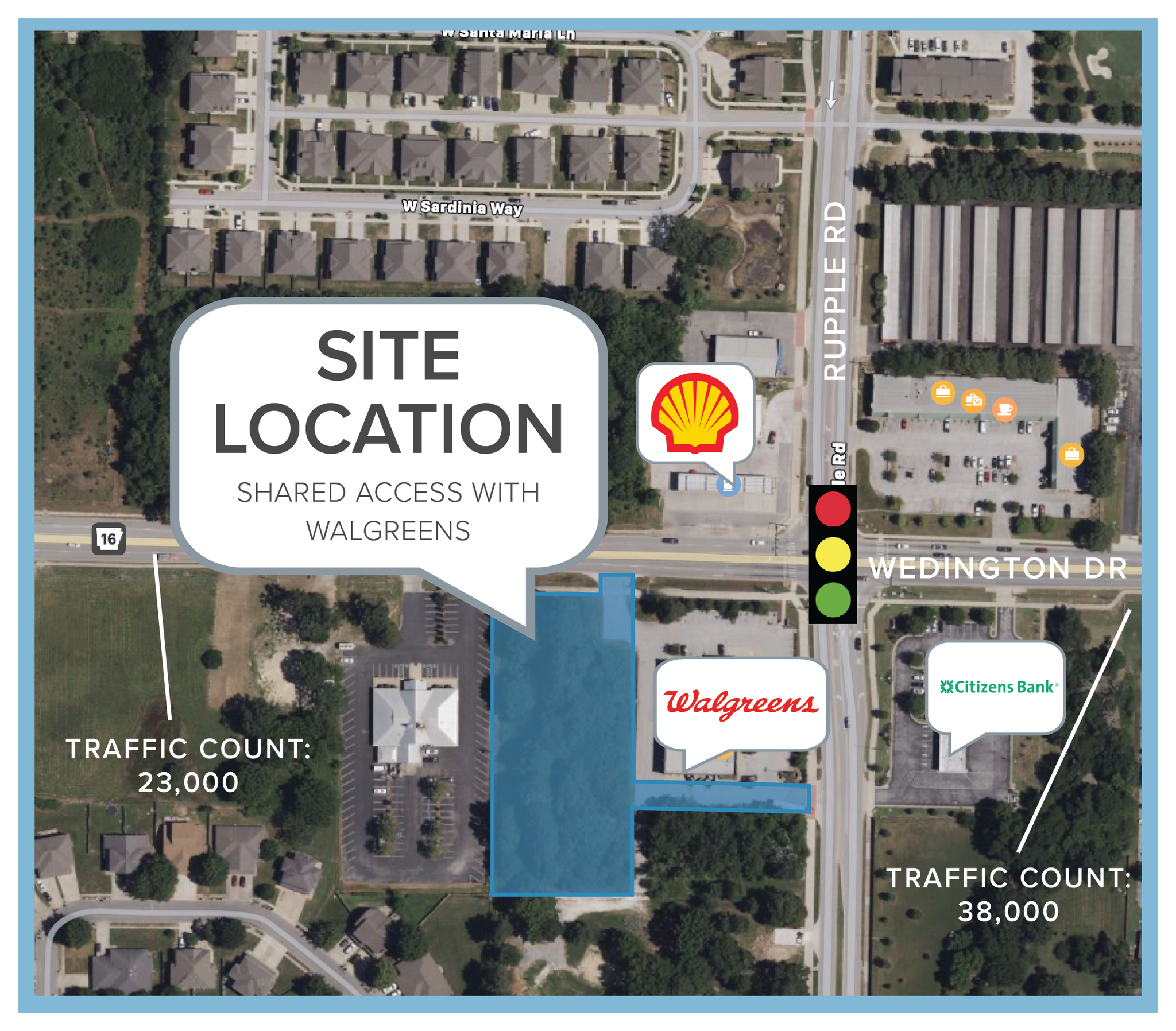 Wedington Dr and Rupple Rd, Fayetteville, AR for sale Primary Photo- Image 1 of 3