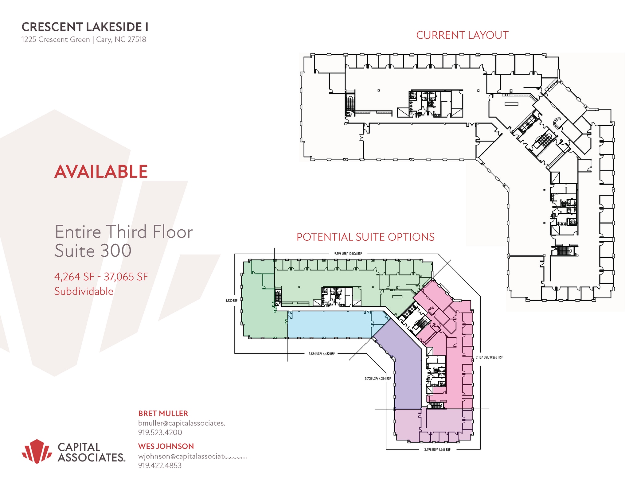 1225 Crescent Green Dr, Cary, NC for lease Floor Plan- Image 1 of 1
