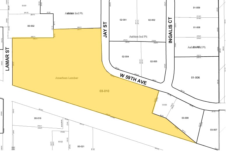 5920 Lamar St, Arvada, CO à louer - Plan cadastral - Image 3 de 3