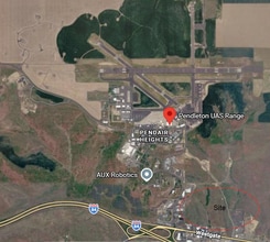 851 Old Airport Rd, Pendleton, OR - Aerial  map view