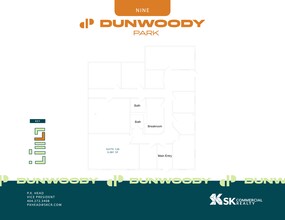 1 Dunwoody Park, Atlanta, GA à louer Plan de site- Image 1 de 1