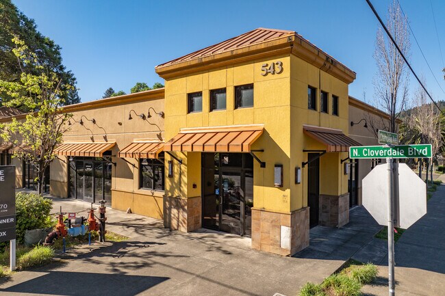 Plus de détails pour 543 N Cloverdale Blvd, Cloverdale, CA - Commerce de détail à vendre