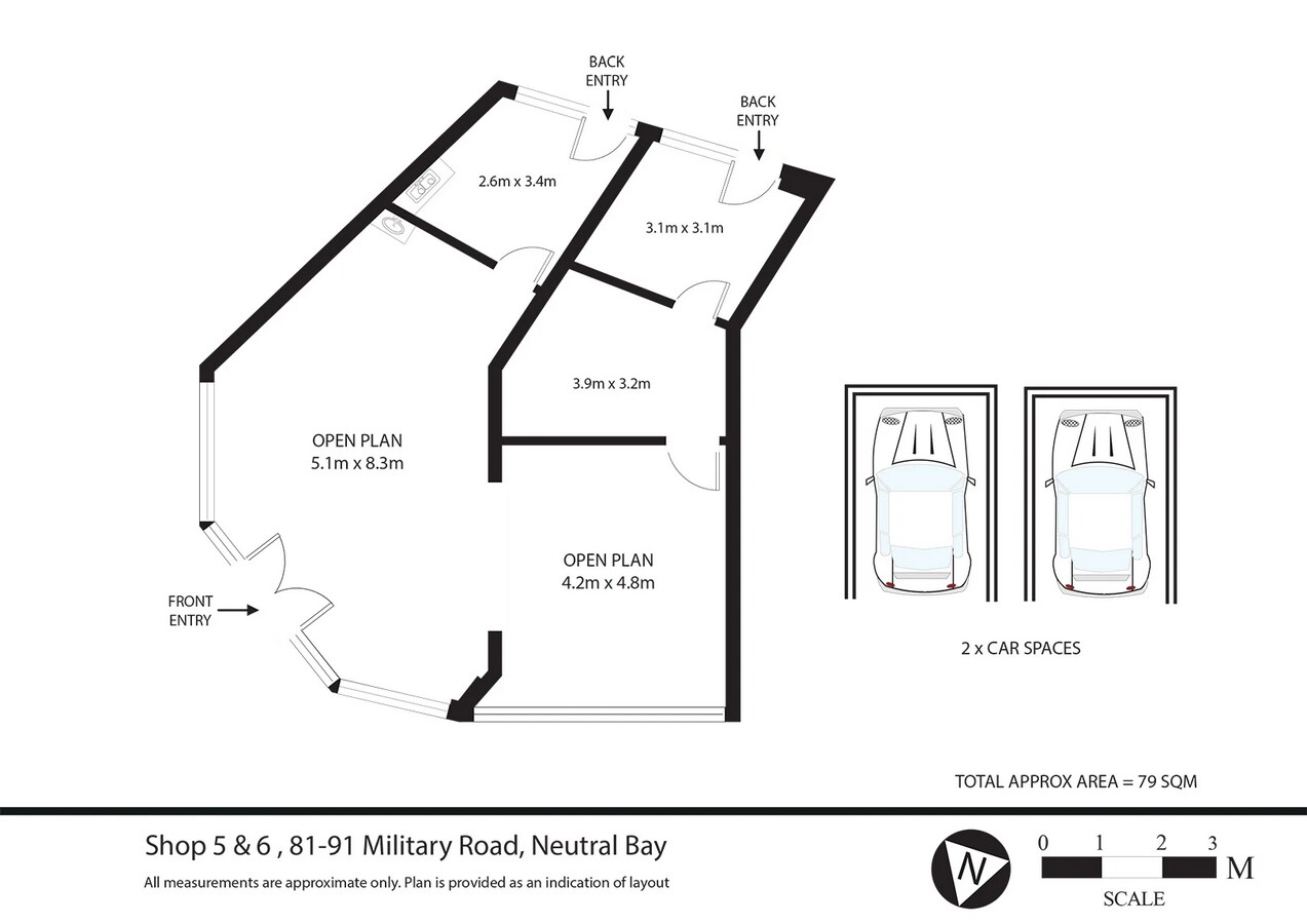 81 Military Rd, Neutral Bay, NSW 2089 - Unit 5&6 - - Floor Plan - Image 1 of 5