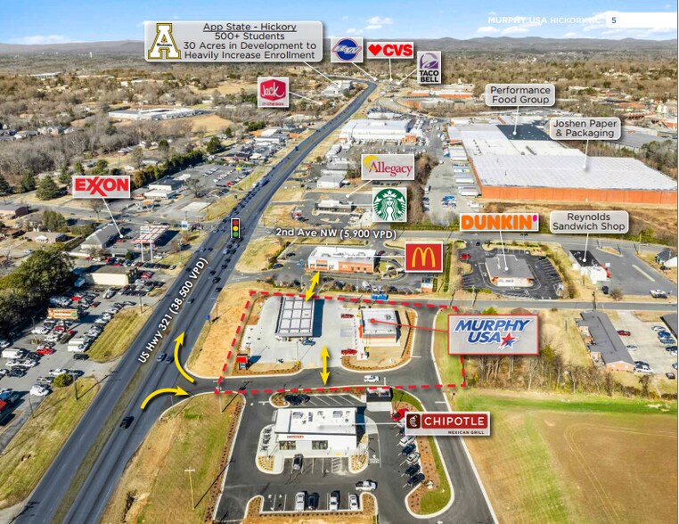 140 Us Highway 321 NW, Hickory, NC à vendre - Photo du bâtiment - Image 3 de 6