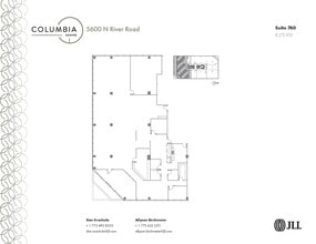 5600 N River Rd, Rosemont, IL for lease Floor Plan- Image 1 of 1