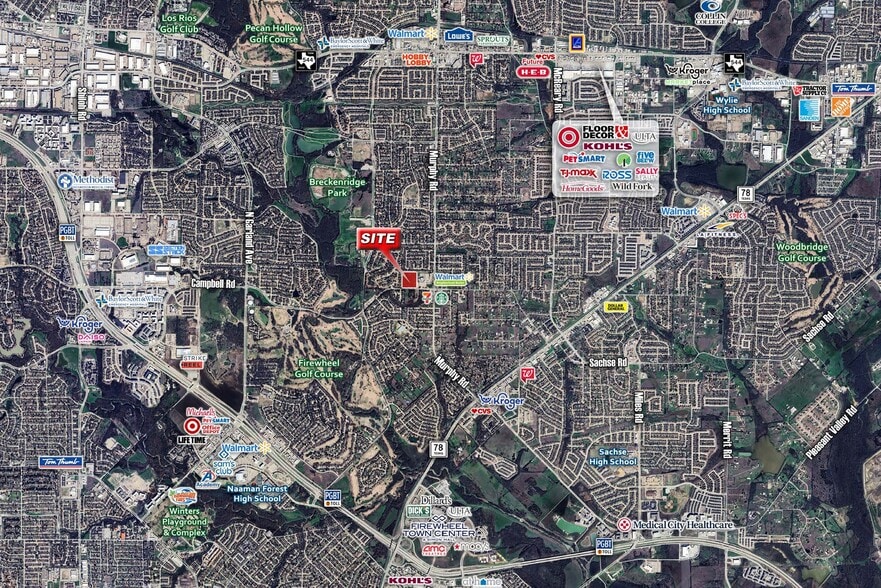 NWQ Campbell Rd & Murphy Rd, Garland, TX for sale - Building Photo - Image 2 of 2