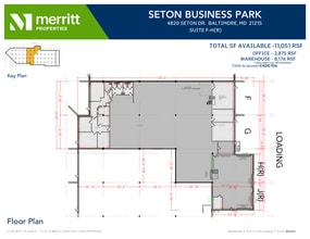 4820 Seton Dr, Baltimore, MD à louer Plan d’étage- Image 1 de 1