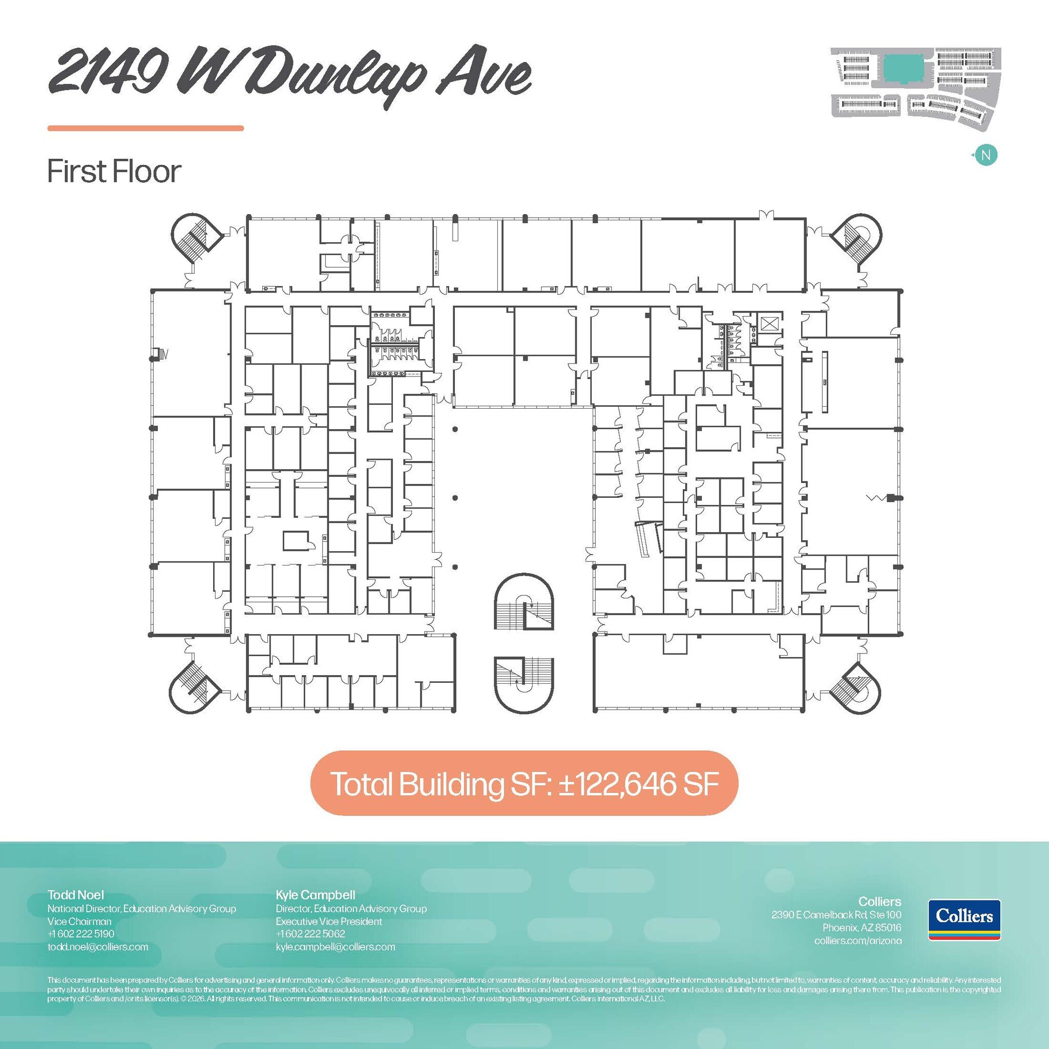 2149 W Dunlap Ave, Phoenix, AZ à louer Plan d’étage- Image 1 de 2