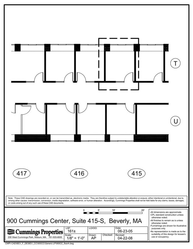 900 Cummings Ctr, Beverly, MA for lease Interior Photo- Image 1 of 1