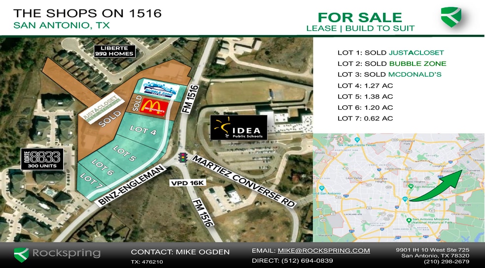Binz-Engleman Rd & FM 1516, San Antonio, TX for sale - Building Photo - Image 3 of 7