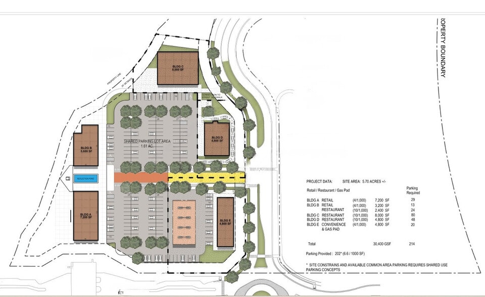 N Gate Blvd, Colorado Springs, CO for lease - Site Plan - Image 2 of 2