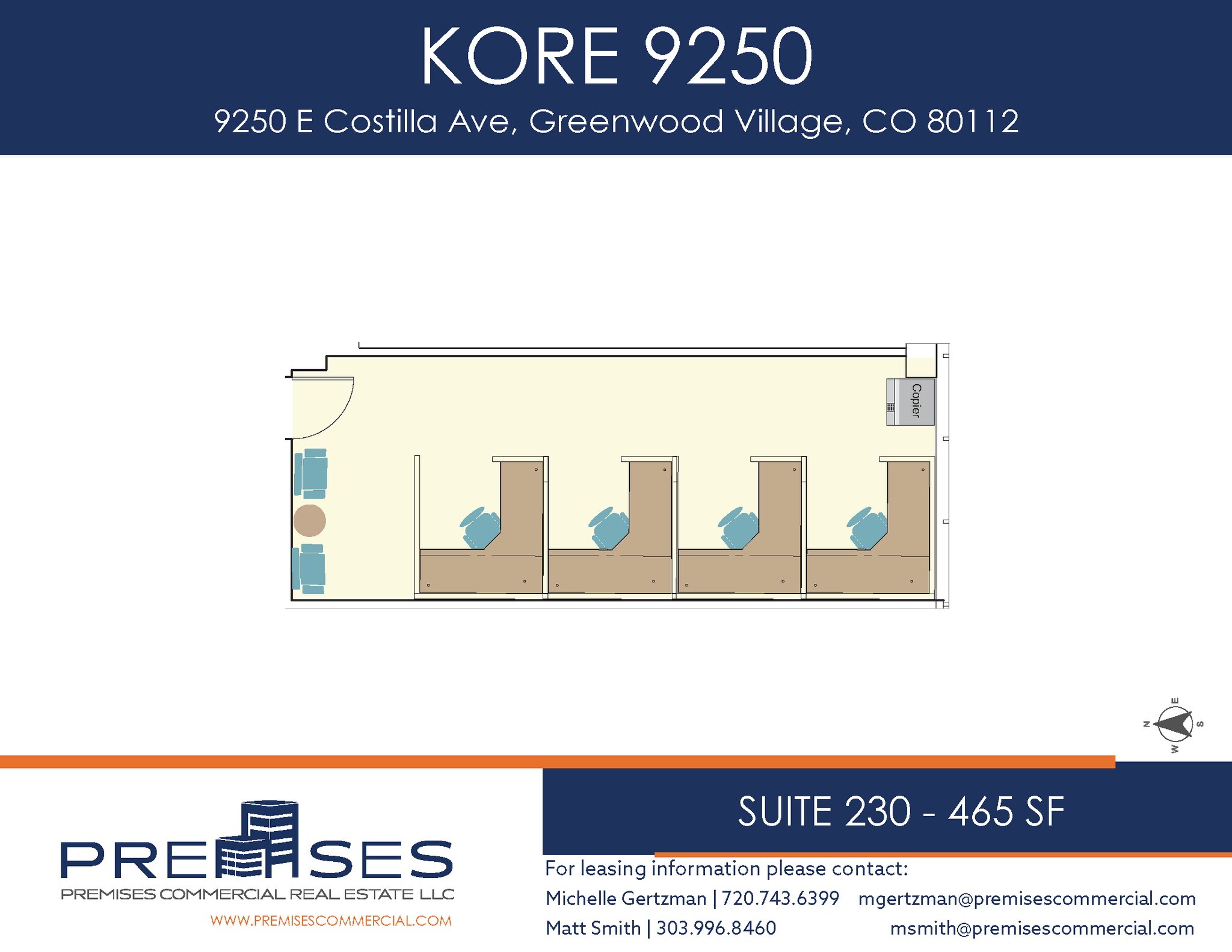 9250 E Costilla Ave, Greenwood Village, CO for lease Floor Plan- Image 1 of 1