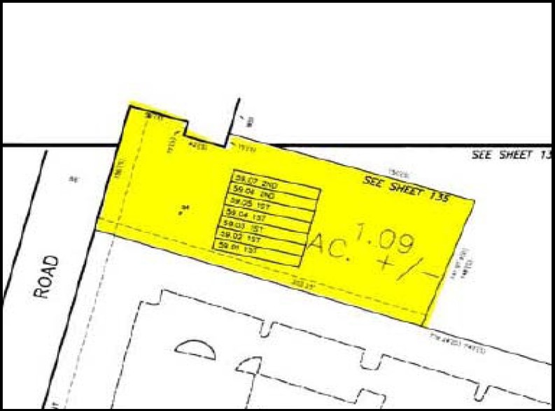 1301 Whitehorse Mercerville Rd, Hamilton, NJ à vendre - Plan cadastral - Image 3 de 4