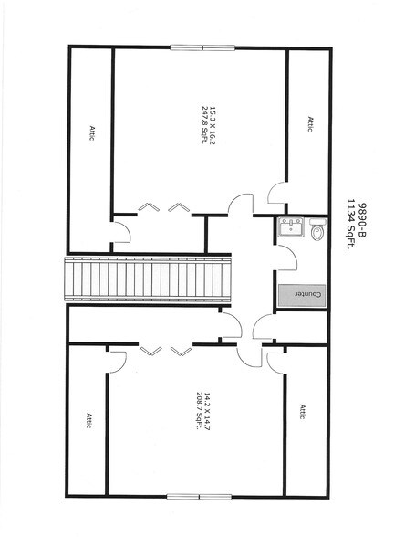 9890 Windsor Lake Blvd, Columbia, SC à louer - Plan d’étage - Image 3 de 3
