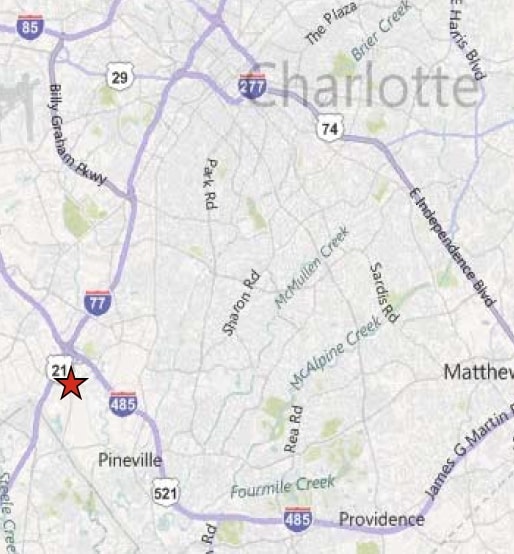 440-450 Crompton St, Charlotte, NC for sale - Aerial - Image 3 of 7