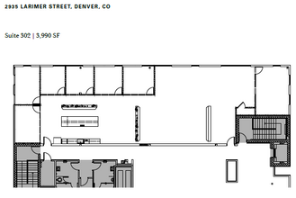 2935 Larimer St, Denver, CO for lease Floor Plan- Image 1 of 1