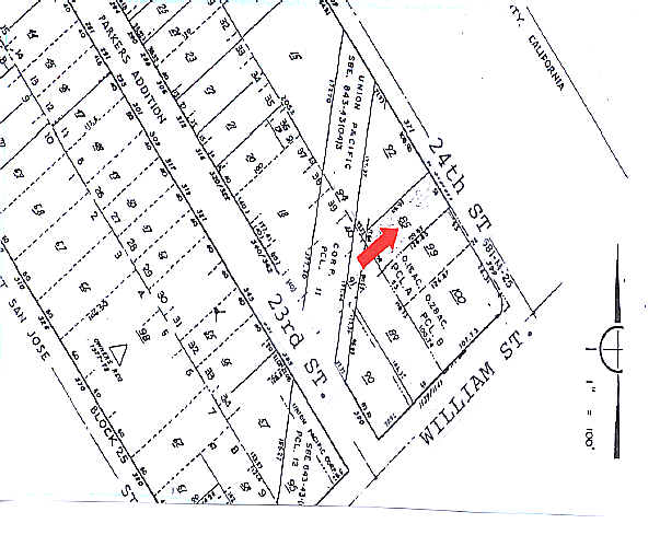 373 S 24th St, San Jose, CA à vendre - Plan cadastral - Image 2 de 6