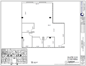 3100 Timmons Ln, Houston, TX à louer Plan d  tage- Image 1 de 1