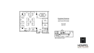 10050 Crosstown Cir, Eden Prairie, MN à louer Plan de site- Image 1 de 1