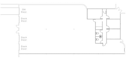 6100 NW 2nd St, Oklahoma City, OK à louer Plan d’étage- Image 2 de 2