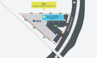 18831 Hawthorne Blvd, Torrance, CA for lease Floor Plan- Image 2 of 2