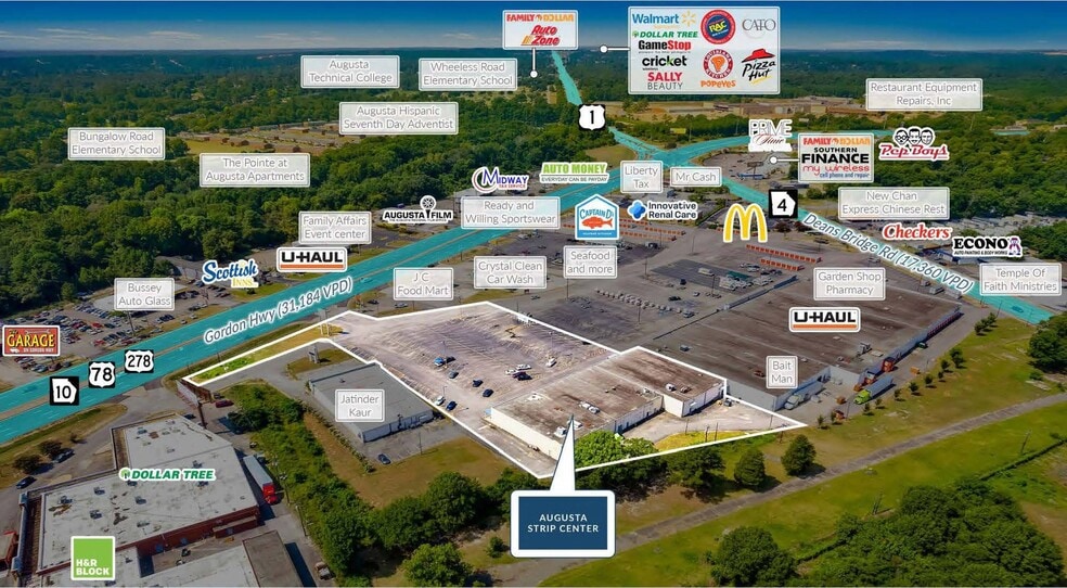 1647 Gordon Hwy, Augusta, GA for lease - Other - Image 3 of 24