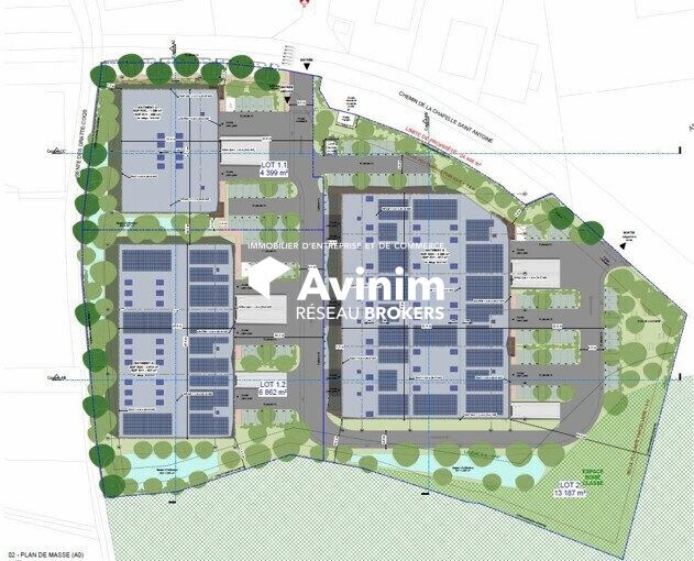 Industrial in Ennery for sale - Site Plan - Image 1 of 3