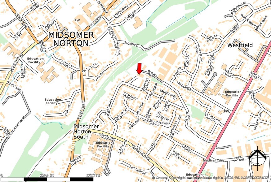 Mardons Close, Radstock à vendre - Carte - Image 3 de 3