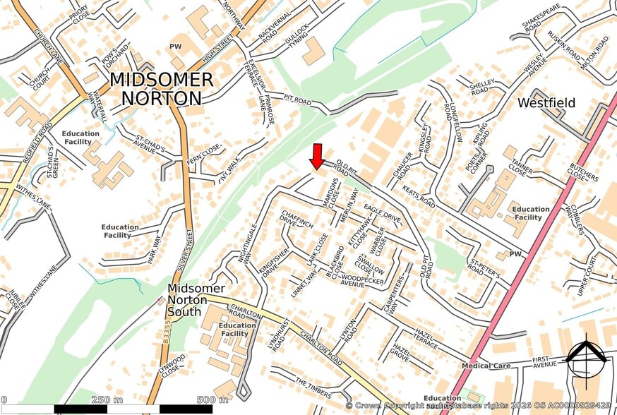 Mardons Close, Radstock for sale - Map - Image 3 of 3