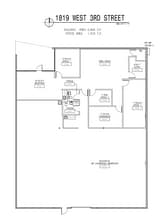 1819 W 3rd St, Tempe, AZ à louer Plan d’étage- Image 1 de 1
