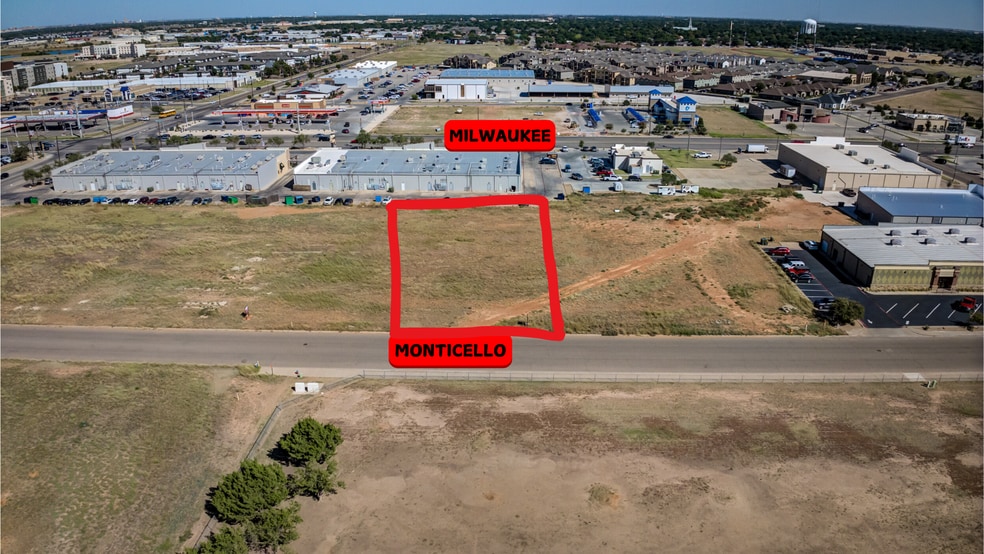 6623 Monticello Avenue, Lubbock, TX for sale - Aerial - Image 2 of 3