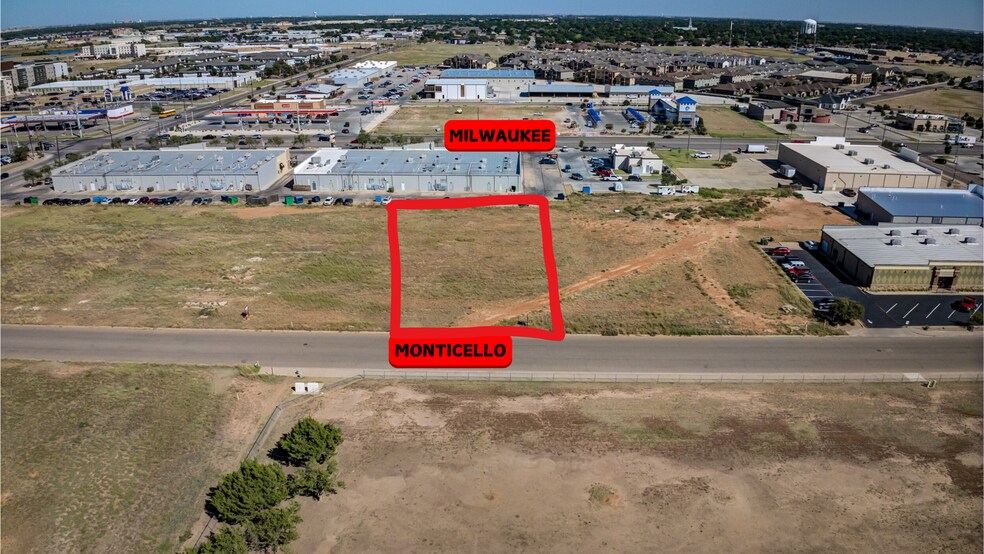 6623 Monticello Avenue, Lubbock, TX à vendre - Aérien - Image 2 de 3