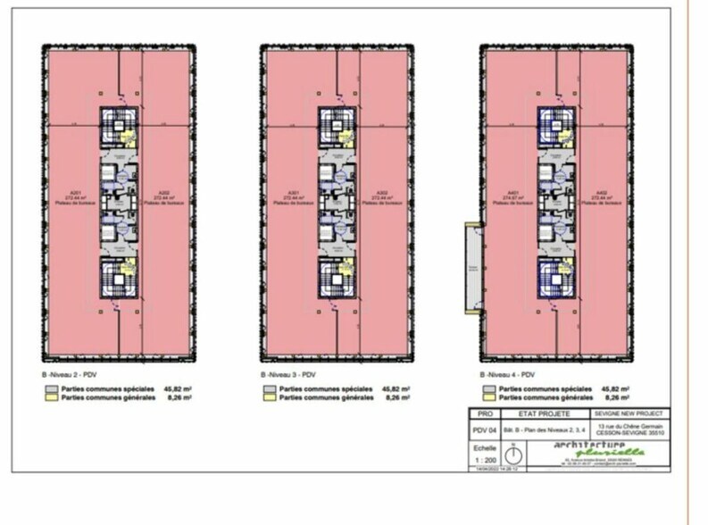 Office in Cesson-Sévigné for sale - Floor Plan - Image 2 of 2