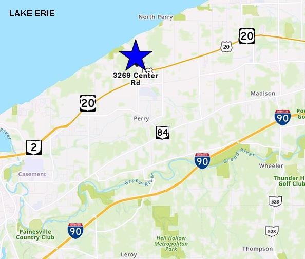 3269 Center Rd, Perry, OH à vendre - Photo du bâtiment - Image 2 de 3