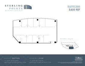301 Perimeter Ctr N, Atlanta, GA à louer Plan d’étage- Image 1 de 1