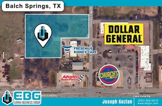 2429 Hickory Tree Rd, Balch Springs, TX - Aérien  Vue de la carte - Image1