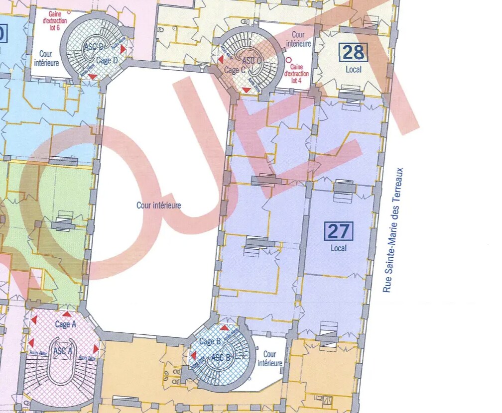 21 Rue D'Algerie, Lyon, RHO 69001 - Unit 27 -  - Floor Plan - Image 1 of 8