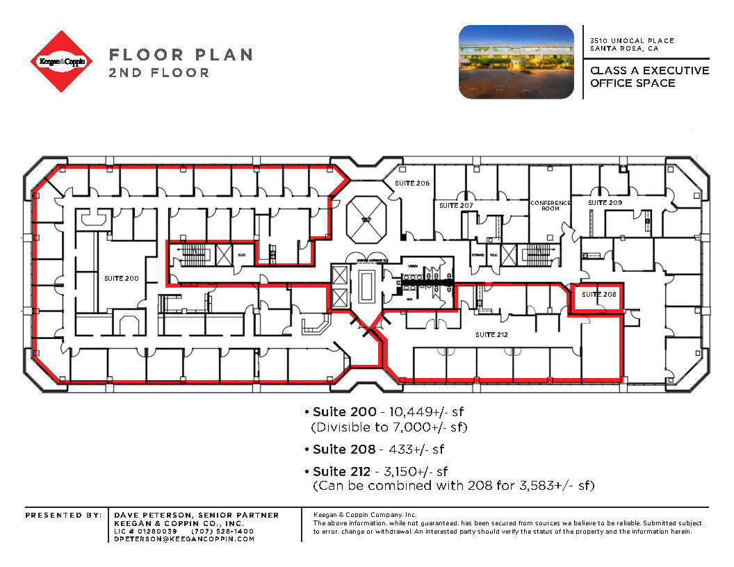 3510 Unocal Pl, Santa Rosa, CA à louer Plan d  tage- Image 1 de 1