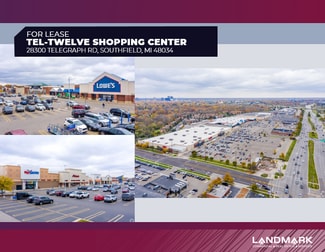 Plus de détails pour 28300-28800 Telegraph Rd, Southfield, MI - Bureau/Commerce de détail à louer