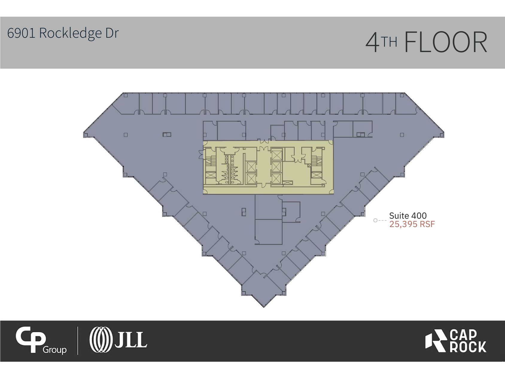 6903 Rockledge Dr, Bethesda, MD à louer Plan d’étage- Image 1 de 1