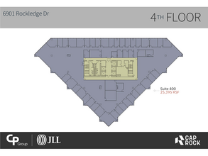 6903 Rockledge Dr, Bethesda, MD à louer Plan d’étage- Image 1 de 1