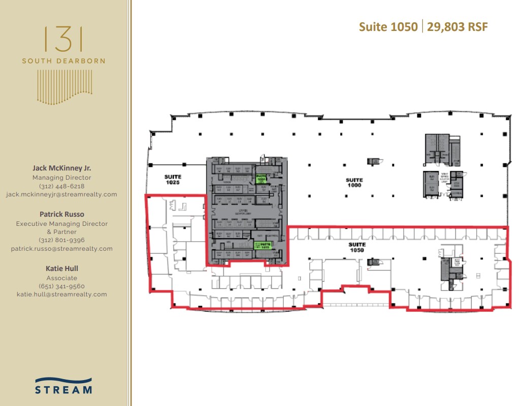 131 S Dearborn St, Chicago, IL for lease Floor Plan- Image 1 of 1