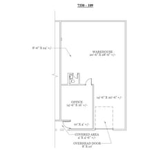 7330 Rampart St, Houston, TX à louer Plan d’étage- Image 1 de 1