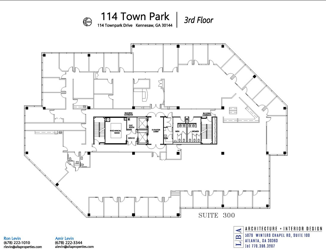 114 Townpark Dr NW, Kennesaw, GA à louer Plan d  tage- Image 1 de 7