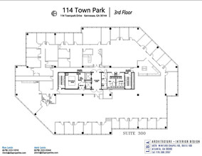 114 Townpark Dr NW, Kennesaw, GA à louer Plan d  tage- Image 1 de 7