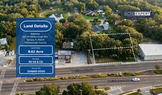 Plus de détails pour 607 W Hillsborough Ave, Tampa, FL - Terrain à vendre