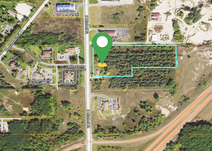 7801 US-131 Hwy, Cadillac, MI for sale - Aerial - Image 2 of 32