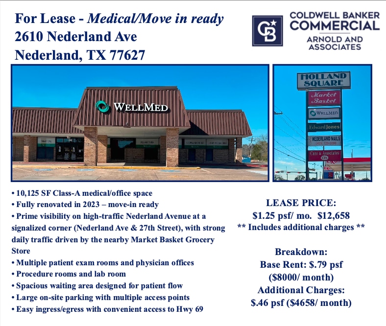 2610 Nederland Ave, Nederland, TX for lease Interior Photo- Image 1 of 3