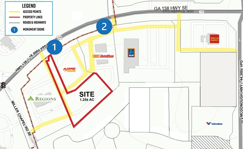 1840 Highway 138 SE, Conyers, GA à vendre - Photo du bâtiment - Image 3 de 3